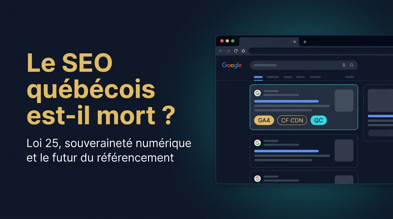 Le SEO québécois est-il mort ? Loi 25, souveraineté et référencement